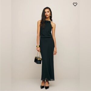 Reformation Black Maxi Dress